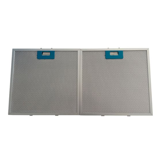 Filtres de hotte pyramide, aluminium, 2/pqt