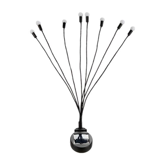 Solar Garden Light Stake - 8 Flexible Stems - 26.8"