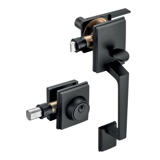 Entry Door Handleset - Windsor -  Matte Black