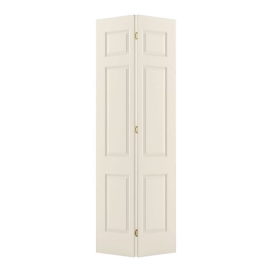 Bifold Door - 6-Panel - 36" x 80" - White