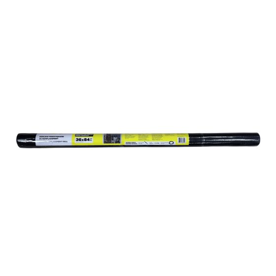 Pet-Resistant Screen Roll - 36" x 84" - Black