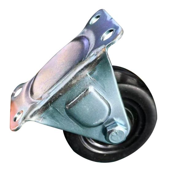 Rigid Caster - Rubber - 2" - 57kg Load Capacity