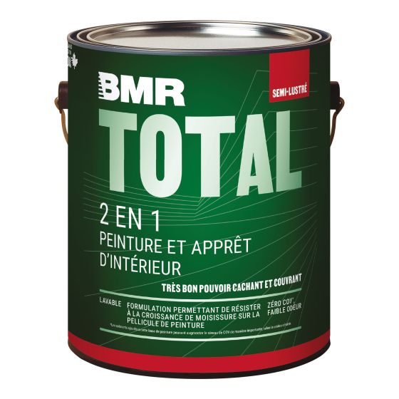 Interior Paint & Primer 2-in-1 - Semi-Gloss - 3.78 L - Base 3