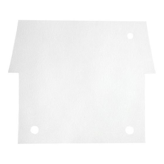 Papier filtre pour presse à sirop, 15", 250/pqt