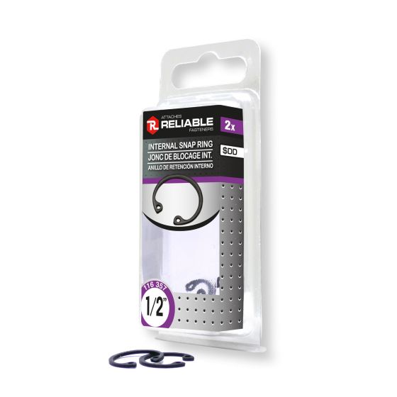 Internal Snap Rings - 1/2" - 2/Pkg