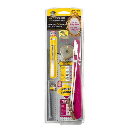 Heavy-Duty Hollow Wall Hook - 125 lb Capacity