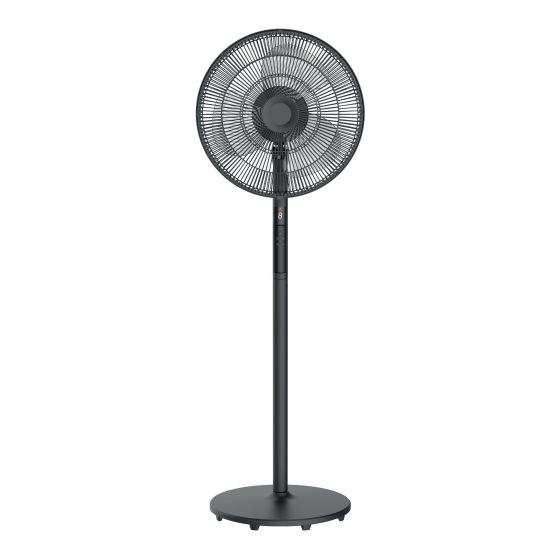 Stand Fan - 16" - Remote Control - 9-Speed - Black