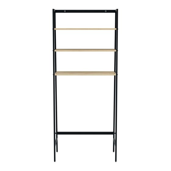 Over-the-Toilet Shelf - 26" x 61 3/4" x 11" - Black