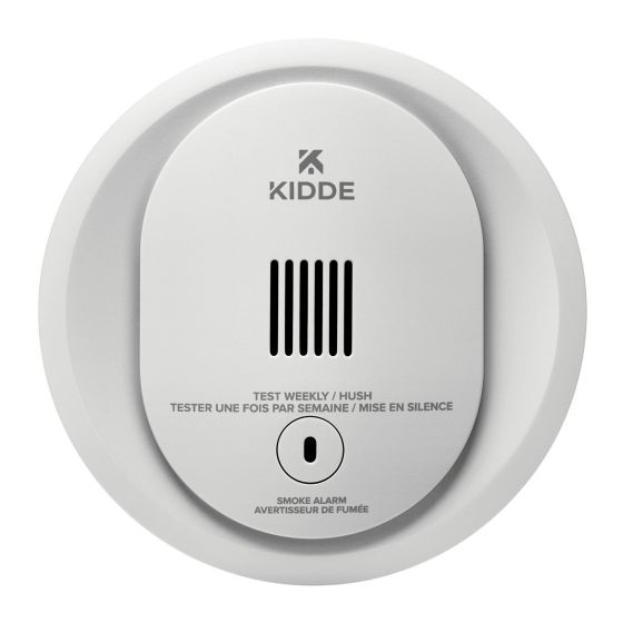 Smoke Alarm - 4" - AA Battery Powered - Compact