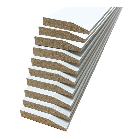 MDF Bevel Casings - Pre-Primed - 1/2" x 2 5/8" x 8' - 10/Pkg