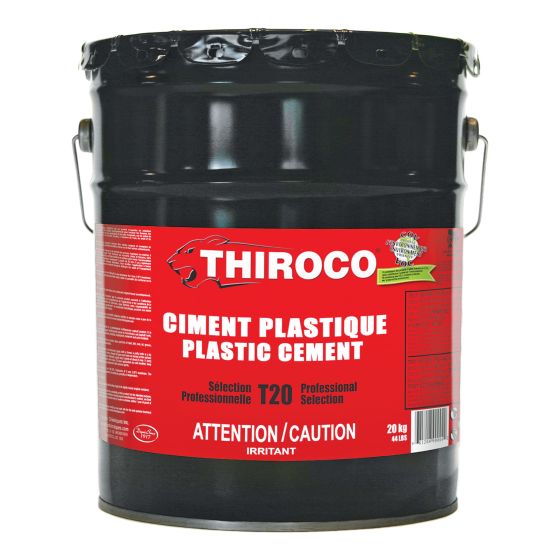 Plastic Cement - Black - 20 kg