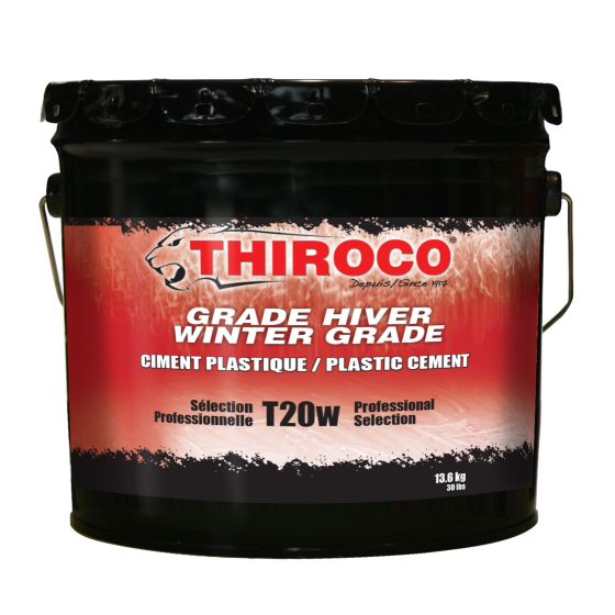 Plastic Cement - Black - 13.6 kg