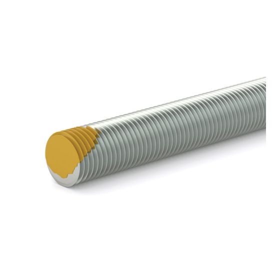 Tige filetée standard, jaune, 3/4" x 72"