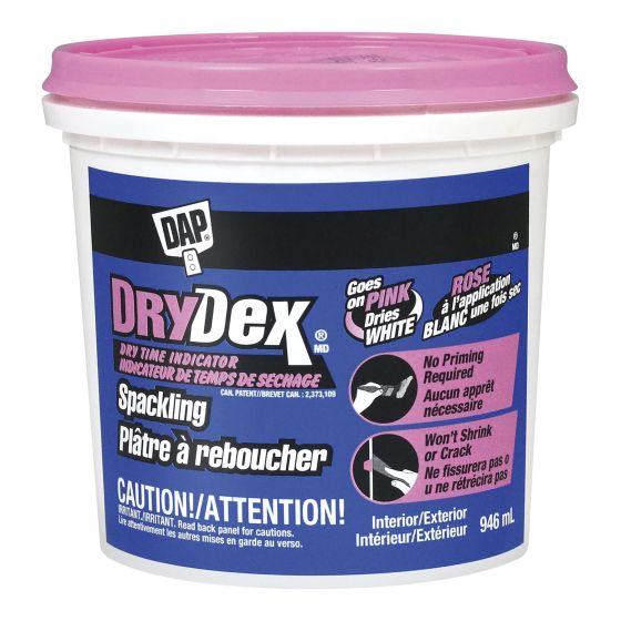 Dry Time Indicator Spackling - 946 ml - White