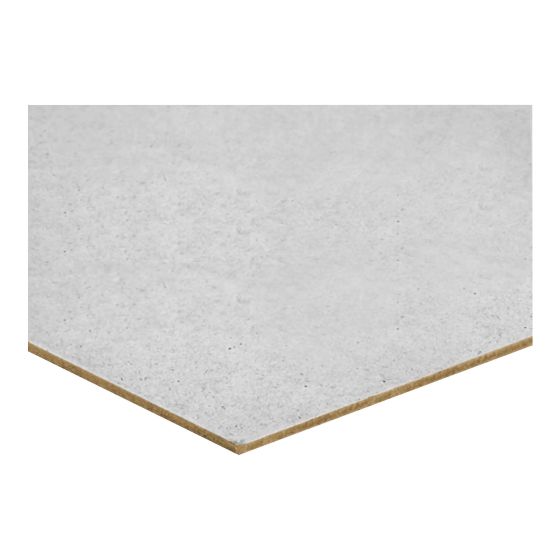 Panneaux en HDF, 3 mm x 4' x 8', blanc