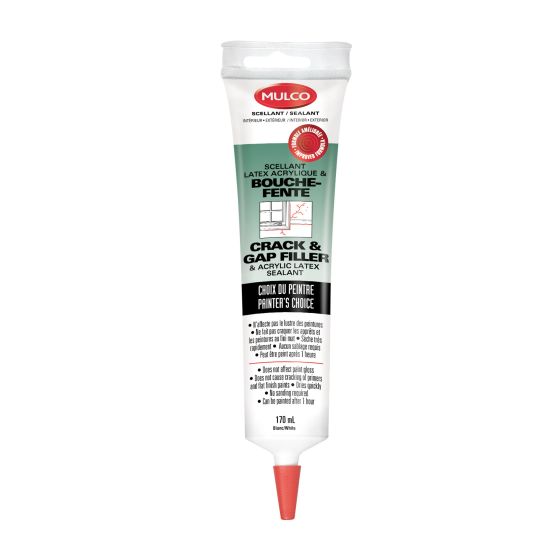 Scellant latex acrylique BOUCHE-FENTE, blanc, 170 ml