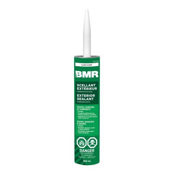 Scellant thermoplastique BMR, 300 ml, transparent