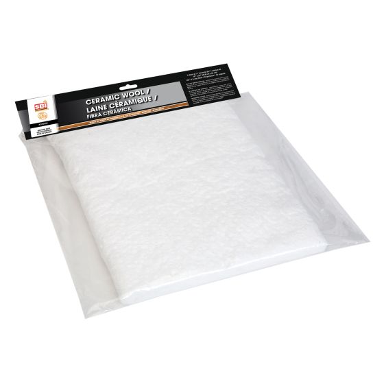 Laine de céramique, blanc, 1/2" x 16" x 24"