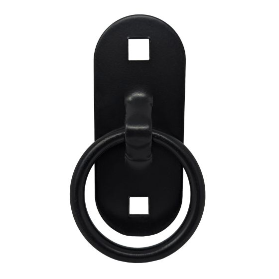 Mooring Ring – Steel – Black – 5.5" x 2"