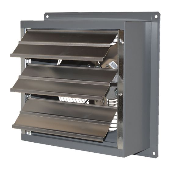 S12-E1 Canarm Single-Speed Standard Energy Efficient Wall Exhaust Fan, 12"