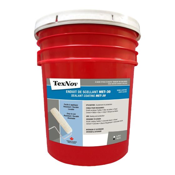 MET-30 Sealant Coating - Semi-Gloss - Transparent - 18.9 l