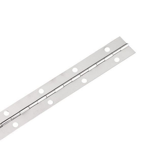 Pentures piano, nickel, 0.03" x 30" x 1 1/4"