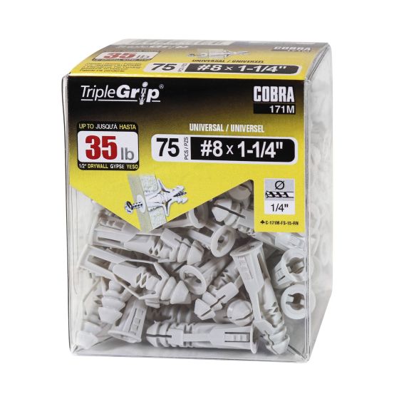 TripleGrip #8 Grey  Anchors (75)
