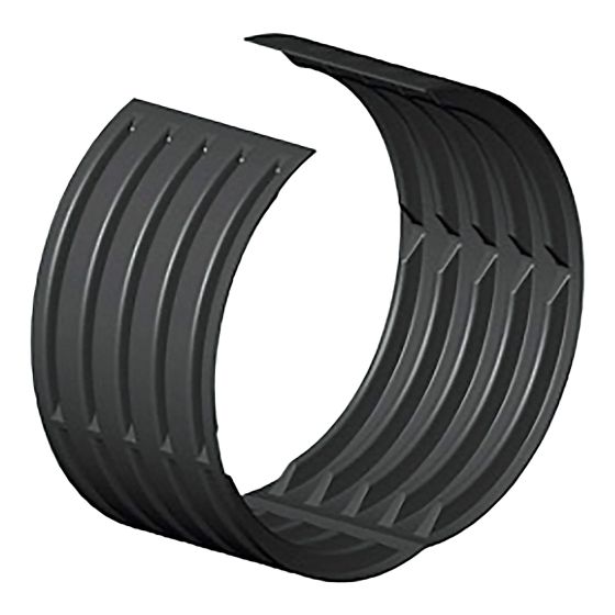 Manchon pour ponceau, 450 mm, fendu, noir