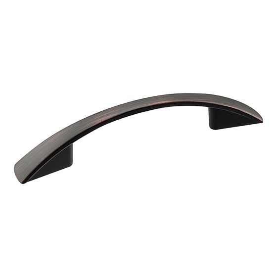 Poignée contemporaine en métal Silverthorn, bronze huilé, 1/pqt, 76 mm