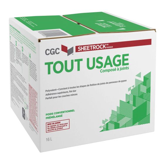 CGC Sheetrock All Purpose Drywall Compound - 16 l