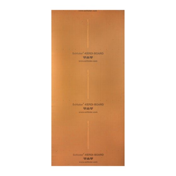 Waterproof Building Panel - 48" x 96" - Extruded Polystyrene Foam