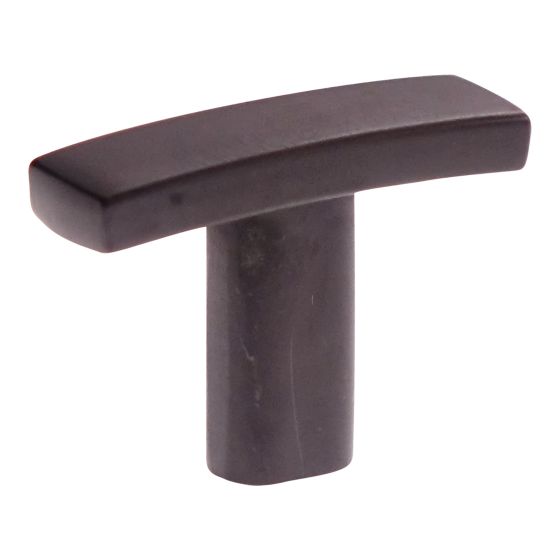Bouton transitionnel en métal Padova, bronze huilé, 11 x 38 mm