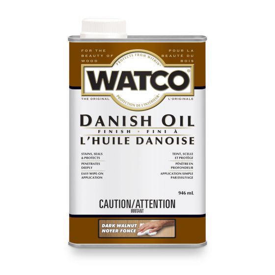 Danish Oil Finish - Dark walnut - 946 ml