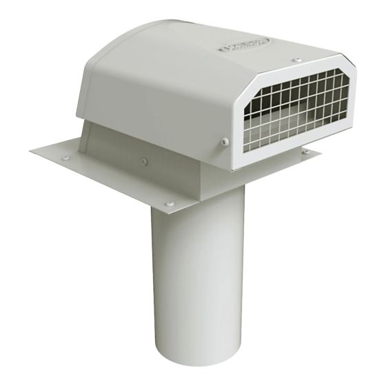 VMAX-AF Wall Exhaust Vent - 4" - White