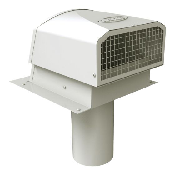 Clapet d'évacuation mural VMAX-AF, 5", blanc