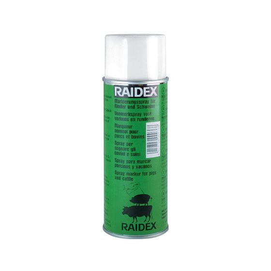 Marqueur en aérosol pour bétail RAIDEX, 400 ml, vert