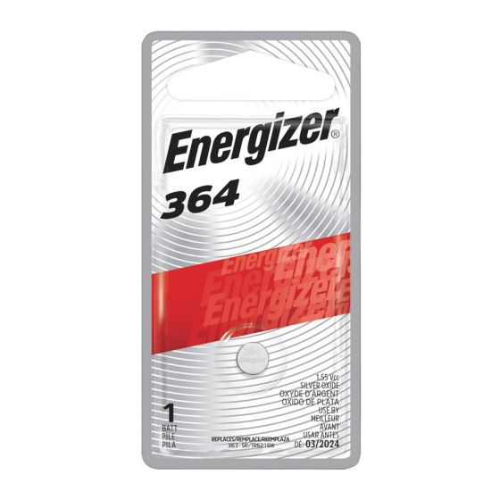 Small Energizer Battery - 364 - 1.55 V - 1/Pkg