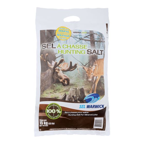 Sel de chasse, soufre, 15 kg