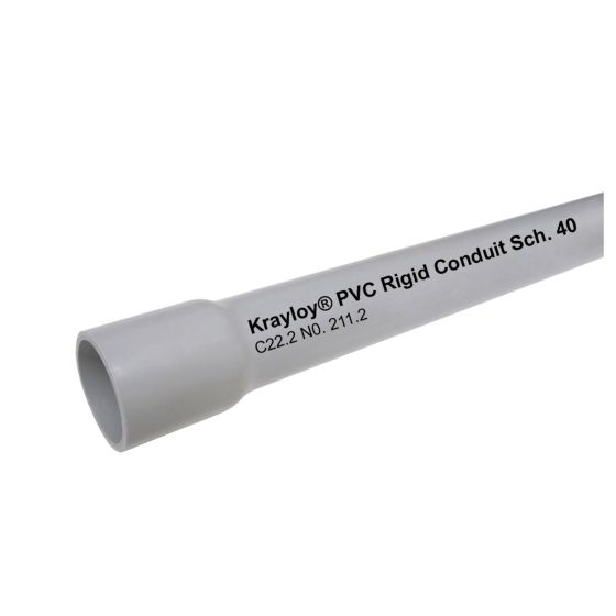 PVC Duct - 1 1/2" X 10'