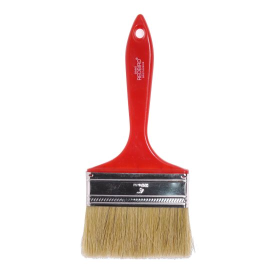 Pinceau droit, 4"