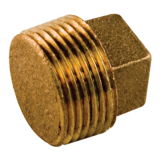 Threaded Cored Plug - 3/4"