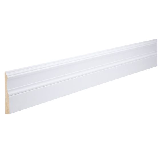Baseboard with primed