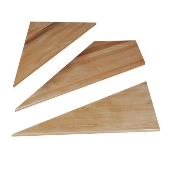 Hardwood Corner Step - 1 1/16" x 42" - Maple - Left