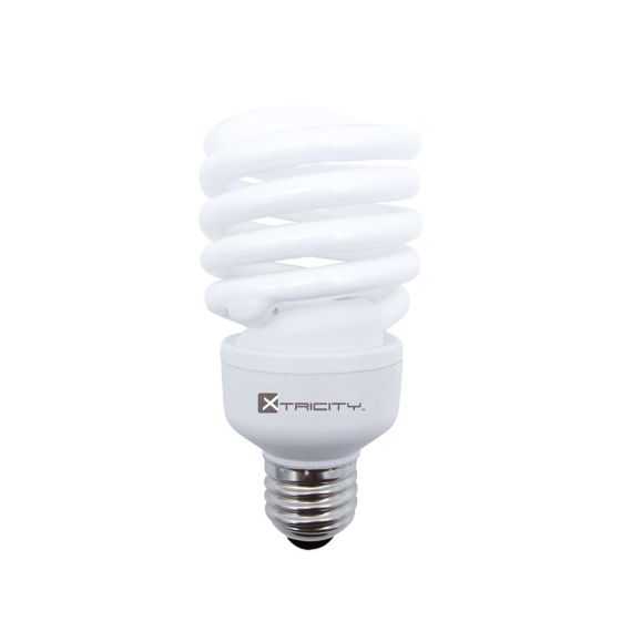Ampoule fluocompacte, T2 spirale, lumière du jour, 23 W, 4/pqt