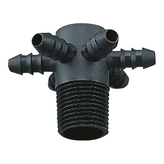 6-way mainline fitting