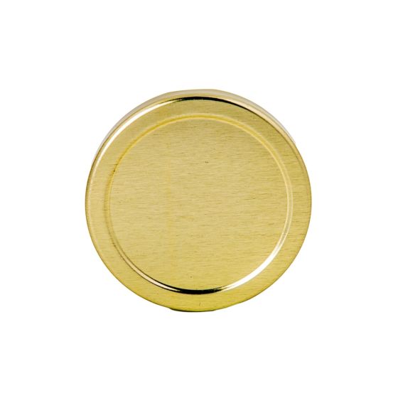 Tw Lids For Hexagonal And Round Jars - Gold - 43 mm