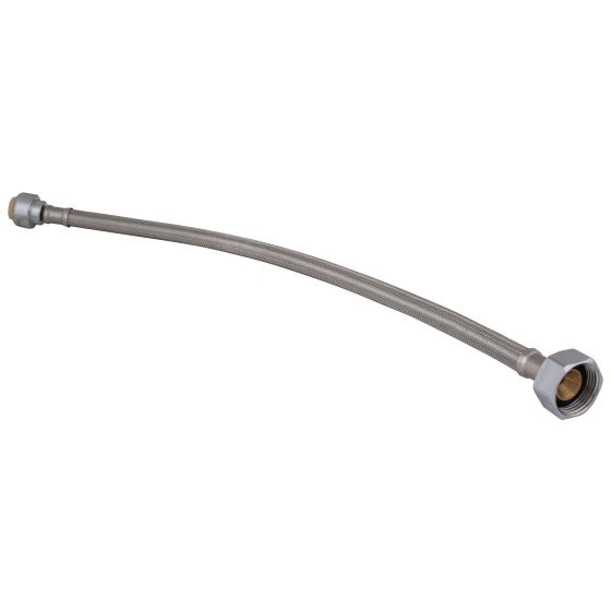 Boyau chauffe-eau flexible, 1/2" x 3/4" x 18"