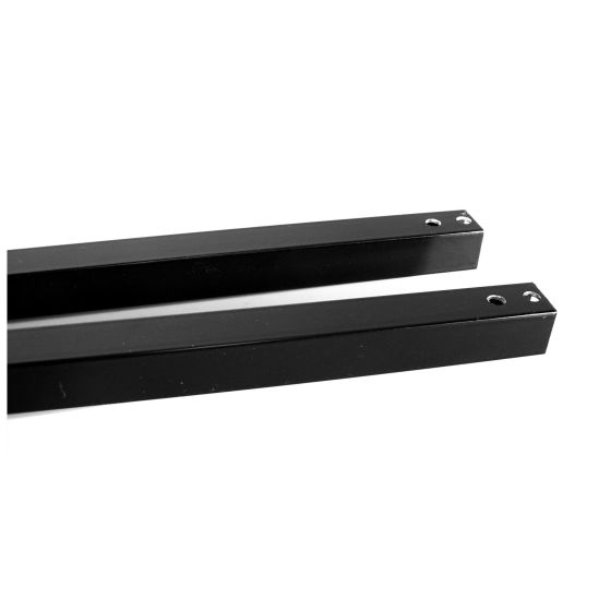 Barreaux d'attache pour rampe, 38", noir, 2/pqt