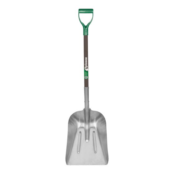 Grain Shovel #8 - Poly Handle - Hardwook Handle