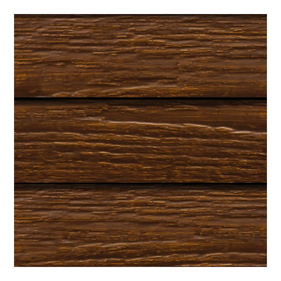 Ced'R-Vue Siding - 9" x 12' - Red Fox